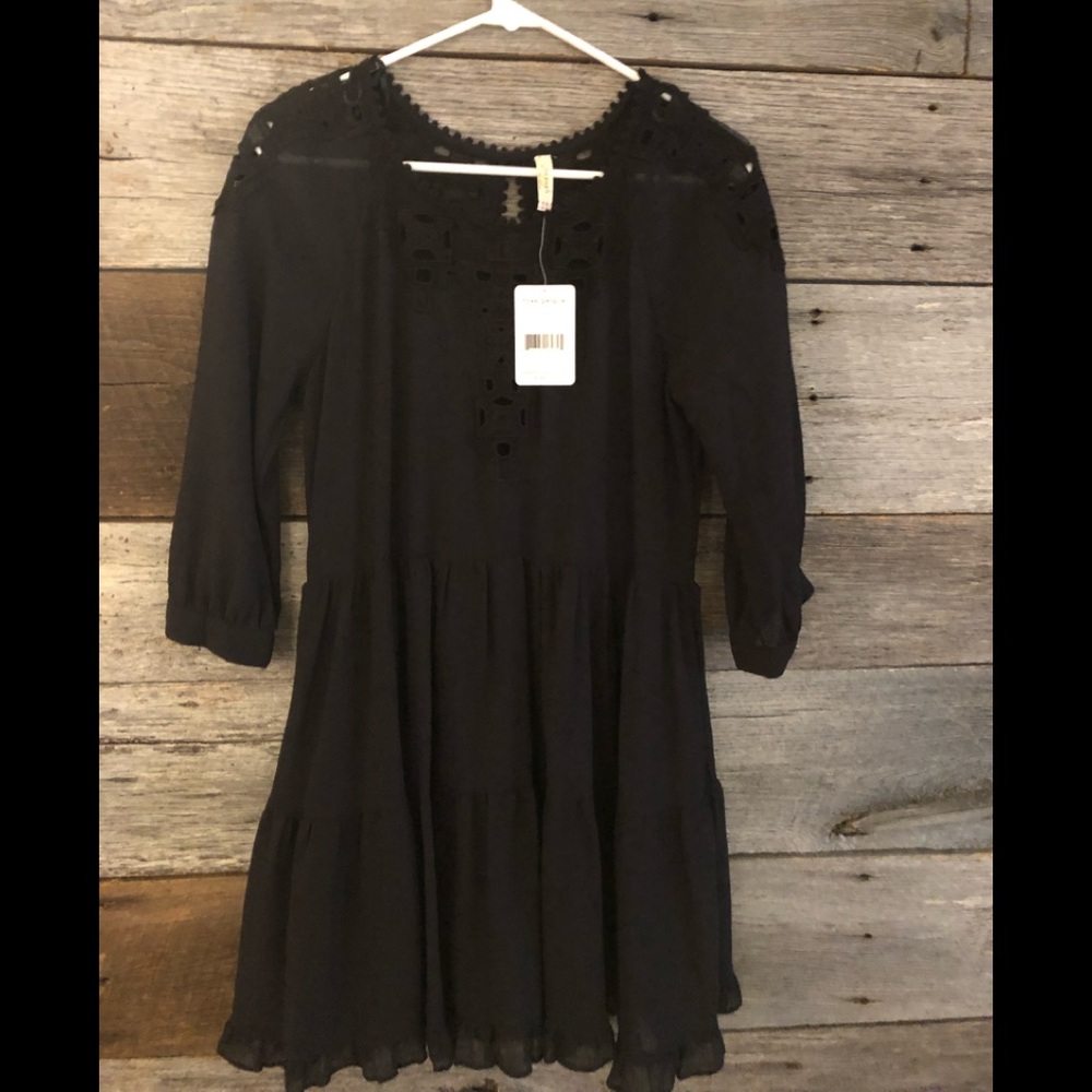 Free People black dress